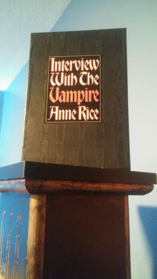 Anne Rice Autographed “interview With The Vampire” W/ Slipcase