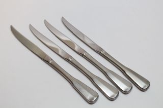 4 Vintage Oneida Colonial Artistry Stainless Steel Flatware Steak Knives