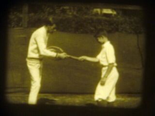 Kodak Cinegraph William Tilden Tennis Reel 1&2 16mm Film Bw/silent 200’