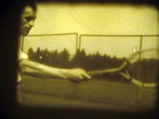 Kodak Cinegraph WILLIAM TILDEN TENNIS Reel 1&2 16mm Film bw/silent 200’ 3