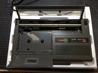 Okidata Okimate 10 Personal Color Printer EN3201 for Commodore 64 w/box Vintage 4