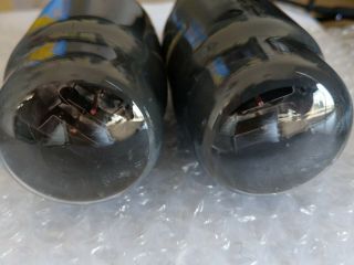 (2) Genalex GEC KT66 Tube,  Smoked Glass,  Made in ENGLAND,  TV - 7B/U Strong 7