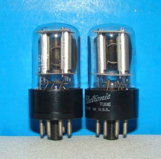 6sl7gt Ge Radio Amplifier Vintage Audio Vacuum Tubes 2 Valves Vt - 229 6sl7