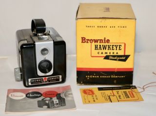 Kodak Brownie Hawkeye 620 Film Camera Made In Usa 1956 Great
