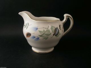 Colclough Linden Vintage English Bone China Milk Jug Creamer 8162 C1962 High Tea