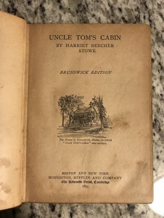 1895 Antique Classic Book 