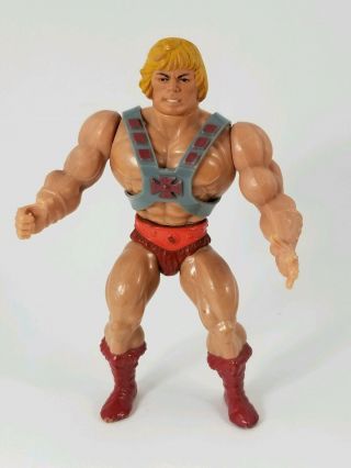 Masters Of The Universe Vintage He - Man 5 1/2 - Inch Action Figure - 1981 Taiwan