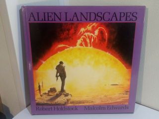 Alien Landscapes Hardback Book Robert Holdstock Malcolm Edwards Vintage 1979