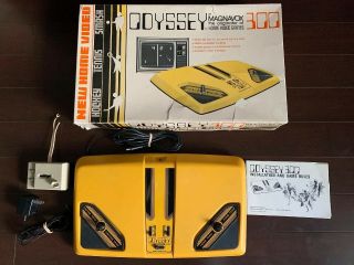 Vtg 1976 Magnavox Odyssey 300 Home Video Gaming Console W/ Box