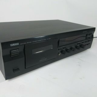 Yamaha Natural Sound Cassette Deck KX - 393 Hi Fi Tape Player 2