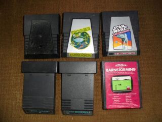 Vintage Atari 2600 4 - Switch System w/36 Games - Not 5