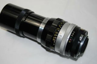 Nikon Nikkor - Q Auto 200mm F/4 Zoom Lens With 52mm Nikon Filter No.  189136