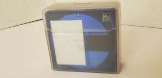 Sony Walkman MiniDisc Player Recorder MZ - N707 Type R Blue Vintage with 5 disks 6