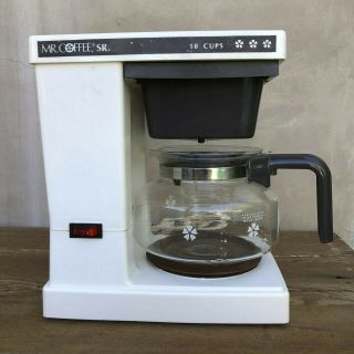 Vintage Mr.  Coffee Sr 10 - Cup Automatic Drip Coffee Maker Sr10