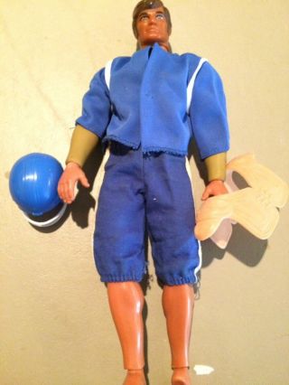 Vintage Mattel Big Jim Figure - Football