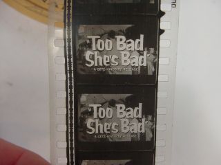 Vintage 35mm Movie Film Trailer Too Bad She ' s Bad 1954 Documento Sophia Loren 6