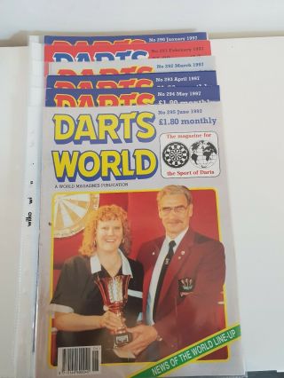 Darts World magazines - All 12 issues 1997 vintage 2