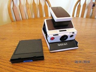 Vintage Polaroid Sx - 70 Model 2 Instant Camera - And - Brown/ivory