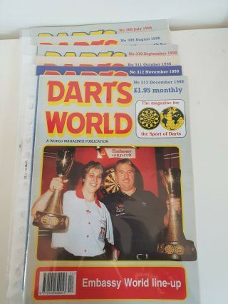 Darts World magazines - All 12 issues 1998 vintage 3