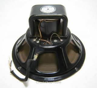 12 " Jensen Field Coil Speaker / A - 12 / 220625 - Ao - 15888 / 240 Ohm