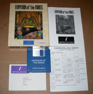 Emperor Of The Mines By Impressions For Commodore Amiga