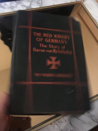 1927 Antique Book The Red Knight Of Germany The Story Of Baron Von Richthofen