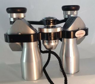 Vintage Tasco Compact 502 Binoculars 8x20 Fully Coated Optics No.  47022 W/case