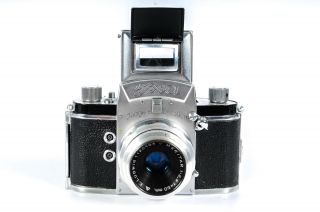 Vintage Ihagee EXA Type 4 35mm Film Camera (1956 - 1959) w/ Mertitar 50mm F/29 Lens 2