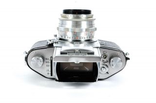 Vintage Ihagee EXA Type 4 35mm Film Camera (1956 - 1959) w/ Mertitar 50mm F/29 Lens 5