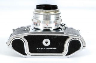 Vintage Ihagee EXA Type 4 35mm Film Camera (1956 - 1959) w/ Mertitar 50mm F/29 Lens 6