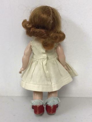 VINTAGE MADAME ALEXANDER KIN DOLL WITH TAGGED GINGHAM COAT 7