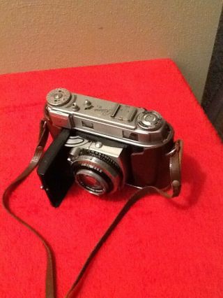 Vintage Kodak Retina Ii Film Camera & Leather Case