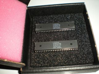 Commodore Amiga 2000 Series 5721 Buster Ic Chip Cbm 318075 - 01 With Spare.