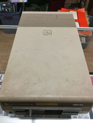 Vtg Commodore 64 Computer 1541 Floppy Disk Drive 4