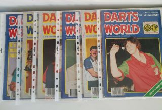 Darts World magazines - All 12 issues 1991 vintage 2