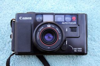 Canon Af35m 35mm Film Camera W Canon 38mm F/2.  8 Lens,  Autofocus,  Autowind,