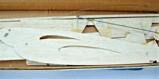Vintage 1/2A SNAPPER FLYING MODEL AIRPLANE KIT Balsa Wood Rubber Power 4