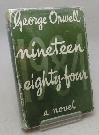 George Orwell Nineteen Eighty - Four; A Novel - 1950 1st Edition 1/2 W/ Kennard Dj