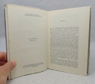 George Orwell Nineteen Eighty - Four; A Novel - 1950 1st Edition 1/2 w/ Kennard DJ 6