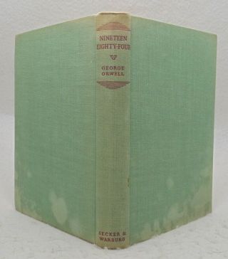 George Orwell Nineteen Eighty - Four; A Novel - 1950 1st Edition 1/2 w/ Kennard DJ 8