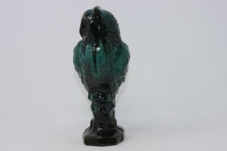 Vintage BLUE MOUNTAIN POTTERY Large Owl on Pedestal 7 1/2 