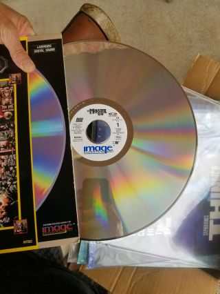 Vintage The Monster Club Laserdisc Vincent Price hosted by Elvira with sleeve 2