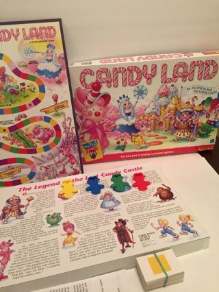 1999 Milton Bradley Candy Land My First Game Vintage