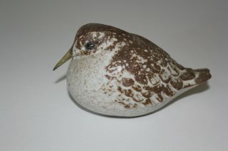 Vintage Anderson Design Studio Pottery Sandpiper Bird Signed