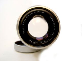 LEICA - Leitz Wetzlar Hektor 13.  5cm 135mm F4.  5 M mount lens 4