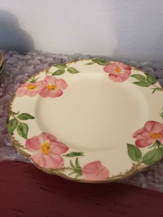 (8) Vintage Franciscan Desert Rose Dinner Plates 10.  5 " Set Of (8)