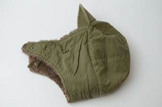 Vintage 1950s Korean War M - 1951 Field Pile Cap Cold Weather/Winter Hat (Size 7) 3