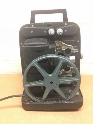 Vintage Bell & Howell Autoload 8mm Movie Projector Model 256 4