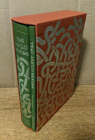 Folio Society The Anglo - Saxons James Campbell 2018 2 Vol Hc S/h