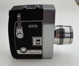 Bell & Howell Director Series 414P 8mm Movie Camera w/ Light & Case 7